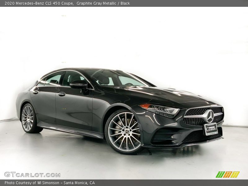 Graphite Gray Metallic / Black 2020 Mercedes-Benz CLS 450 Coupe