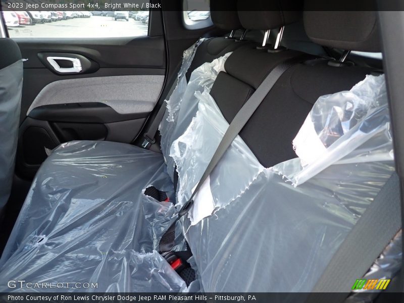 Bright White / Black 2023 Jeep Compass Sport 4x4