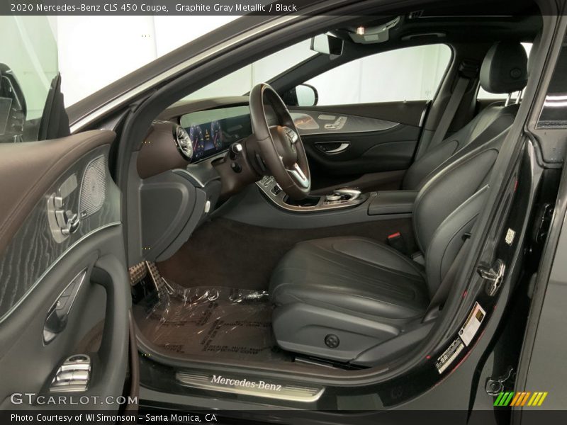 Front Seat of 2020 CLS 450 Coupe
