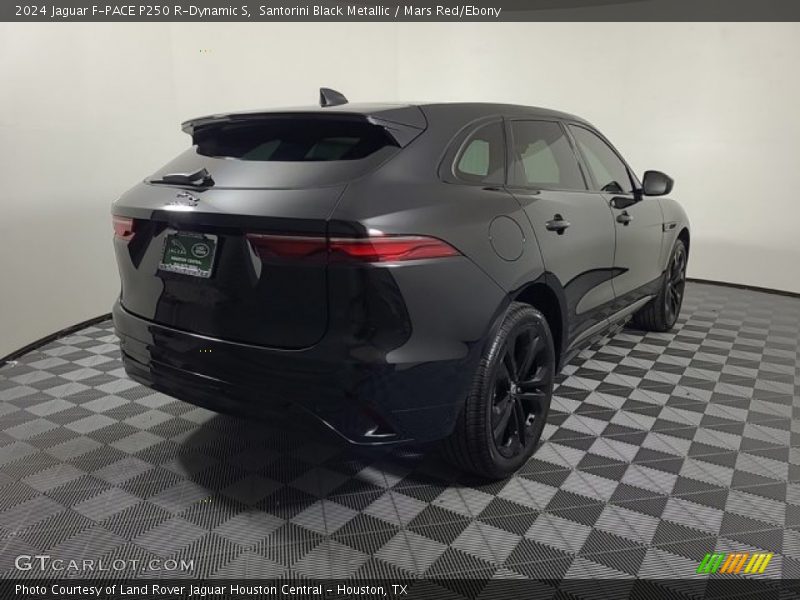 Santorini Black Metallic / Mars Red/Ebony 2024 Jaguar F-PACE P250 R-Dynamic S