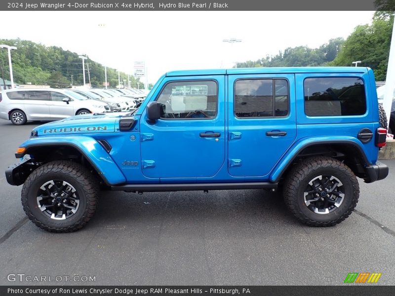  2024 Wrangler 4-Door Rubicon X 4xe Hybrid Hydro Blue Pearl