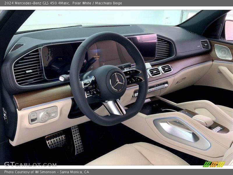 Dashboard of 2024 GLS 450 4Matic