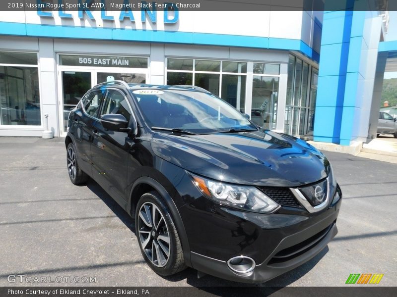 Magnetic Black Pearl / Charcoal 2019 Nissan Rogue Sport SL AWD