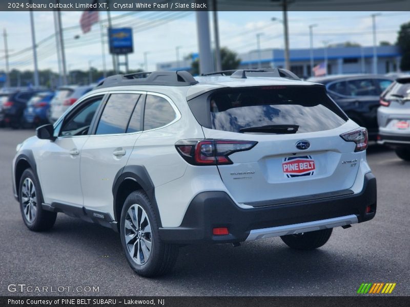 Crystal White Pearl / Slate Black 2024 Subaru Outback Limited XT