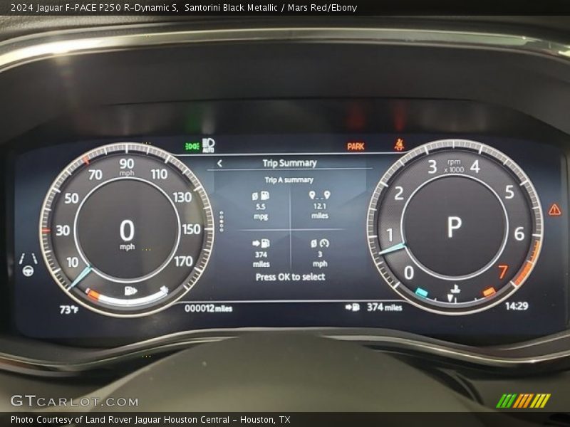  2024 F-PACE P250 R-Dynamic S P250 R-Dynamic S Gauges