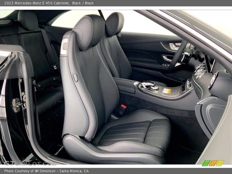 Black / Black 2023 Mercedes-Benz E 450 Cabriolet