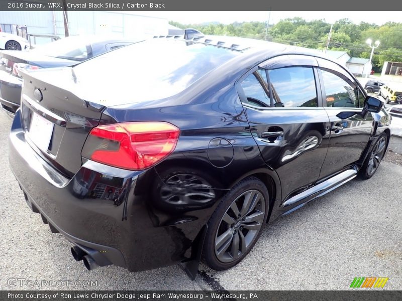 Crystal Black Silica / Carbon Black 2016 Subaru WRX