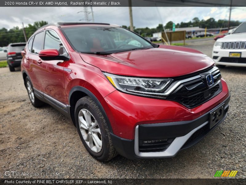 Front 3/4 View of 2020 CR-V EX AWD Hybrid