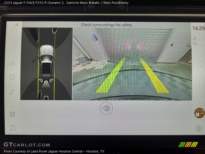 Santorini Black Metallic / Mars Red/Ebony 2024 Jaguar F-PACE P250 R-Dynamic S