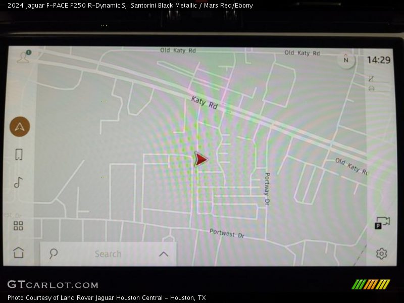 Santorini Black Metallic / Mars Red/Ebony 2024 Jaguar F-PACE P250 R-Dynamic S