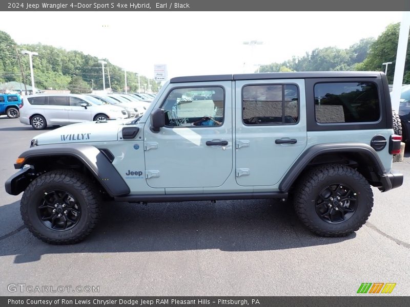 Earl / Black 2024 Jeep Wrangler 4-Door Sport S 4xe Hybrid