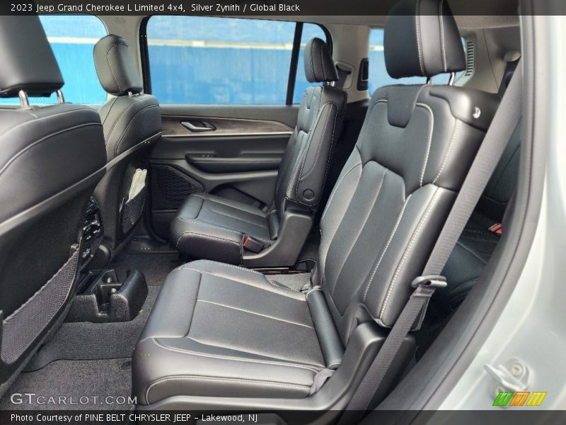 Rear Seat of 2023 Grand Cherokee L Limited 4x4