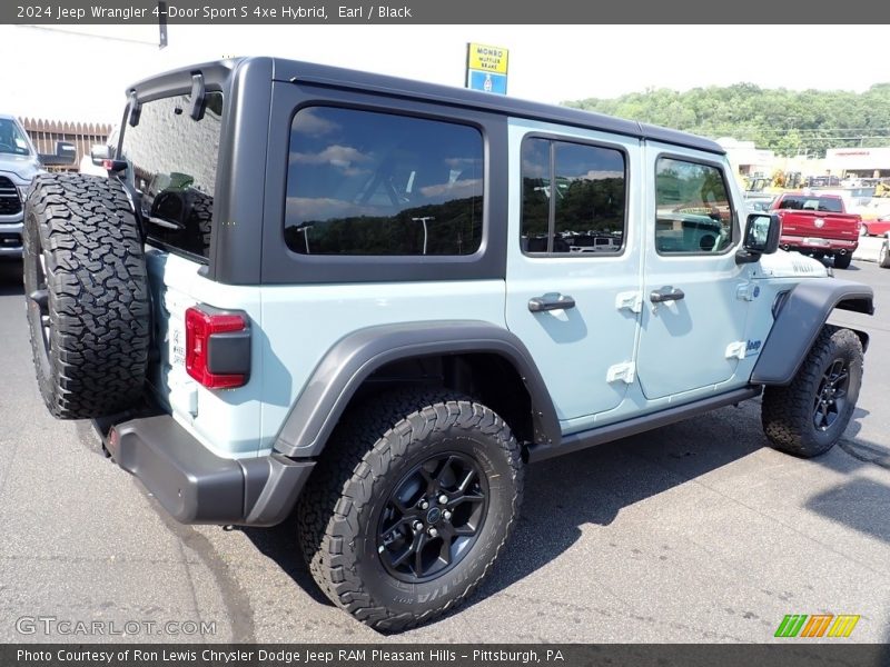 Earl / Black 2024 Jeep Wrangler 4-Door Sport S 4xe Hybrid