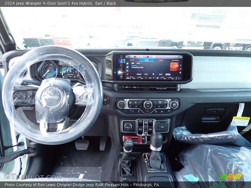 Earl / Black 2024 Jeep Wrangler 4-Door Sport S 4xe Hybrid