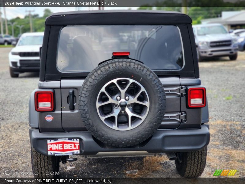 Granite Crystal Metallic / Black 2024 Jeep Wrangler Sport 4x4