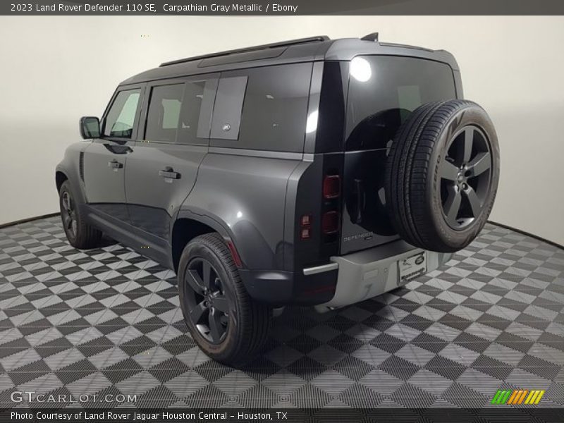 Carpathian Gray Metallic / Ebony 2023 Land Rover Defender 110 SE