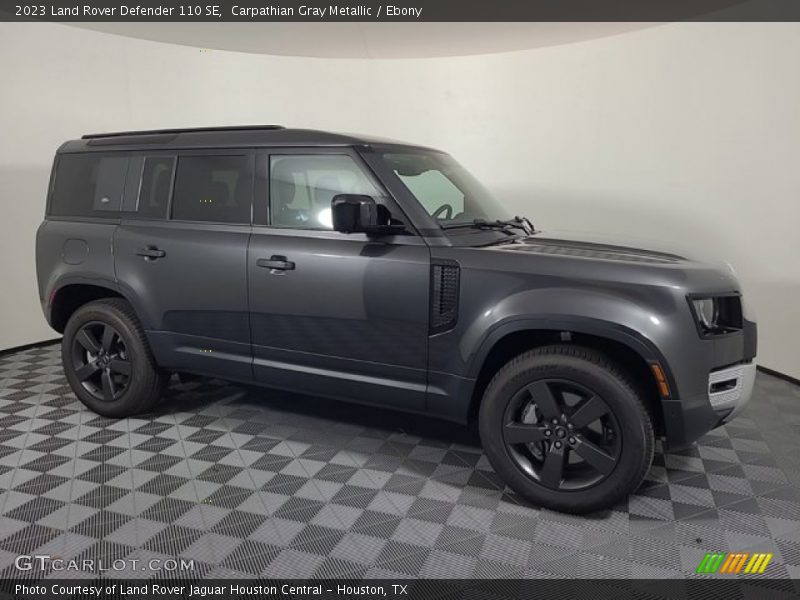 Carpathian Gray Metallic / Ebony 2023 Land Rover Defender 110 SE