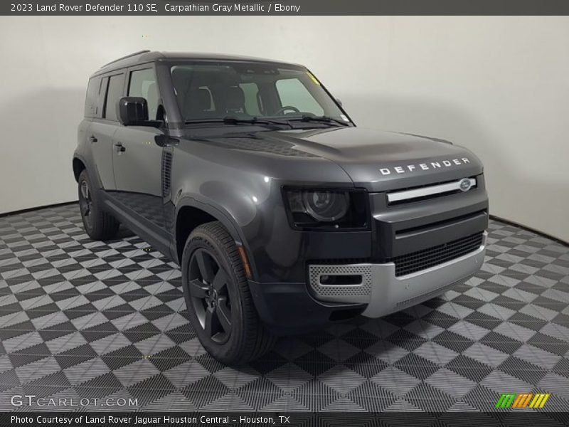 Carpathian Gray Metallic / Ebony 2023 Land Rover Defender 110 SE