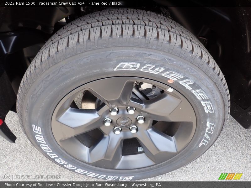 Flame Red / Black 2023 Ram 1500 Tradesman Crew Cab 4x4