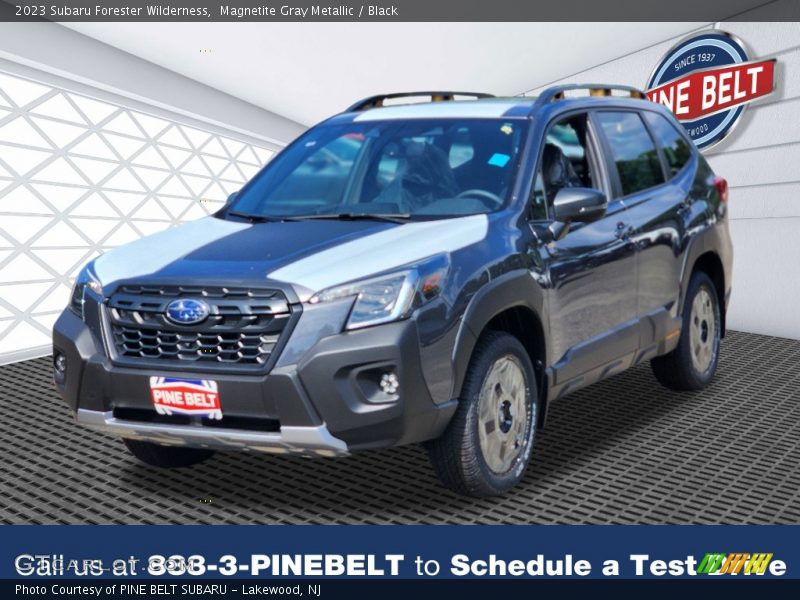 Magnetite Gray Metallic / Black 2023 Subaru Forester Wilderness
