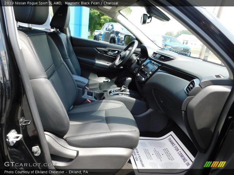 Front Seat of 2019 Rogue Sport SL AWD