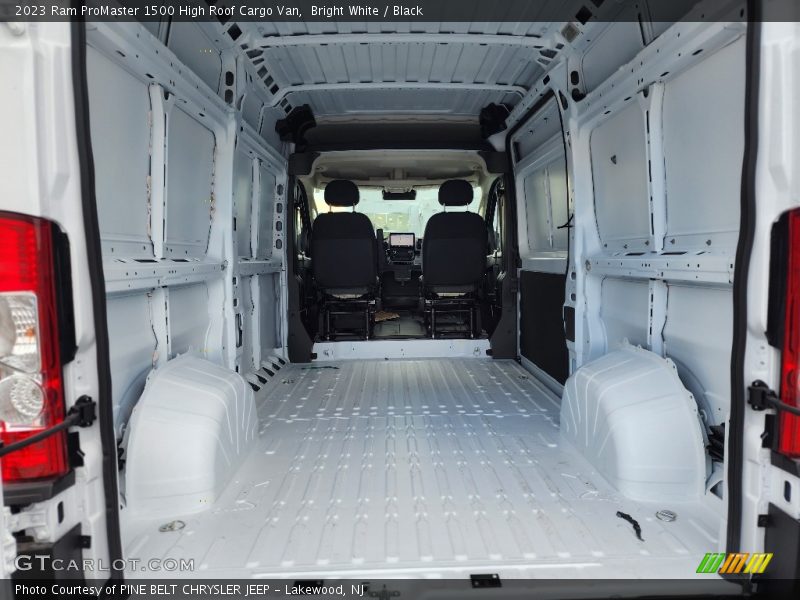 Bright White / Black 2023 Ram ProMaster 1500 High Roof Cargo Van