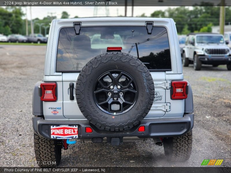 Silver Zynith / Black 2024 Jeep Wrangler 4-Door Willys 4xe Hybrid