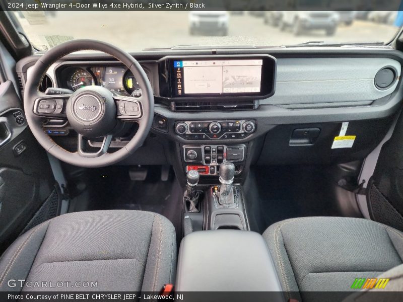 Silver Zynith / Black 2024 Jeep Wrangler 4-Door Willys 4xe Hybrid