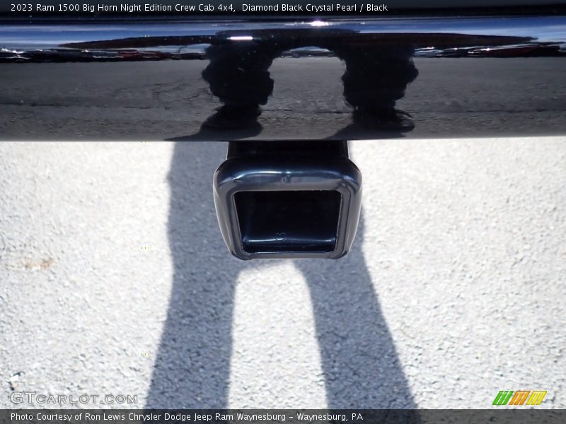 Diamond Black Crystal Pearl / Black 2023 Ram 1500 Big Horn Night Edition Crew Cab 4x4