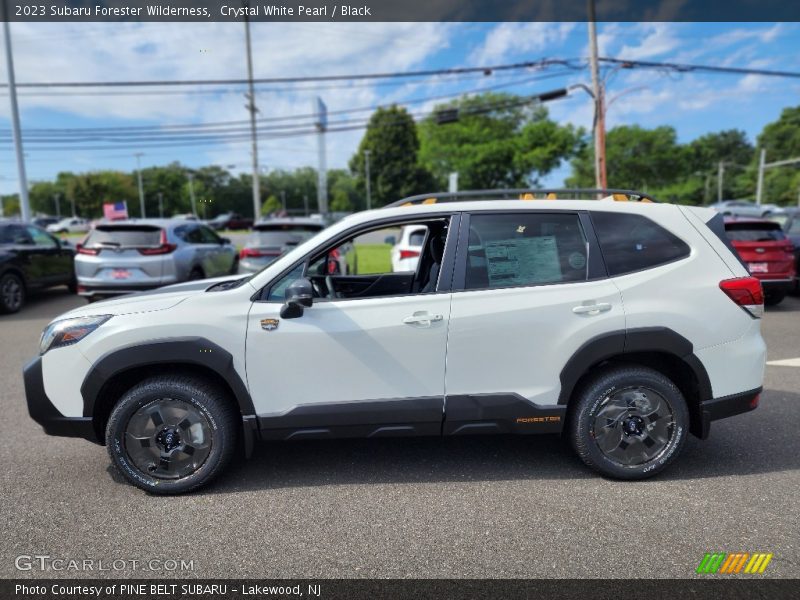 Crystal White Pearl / Black 2023 Subaru Forester Wilderness