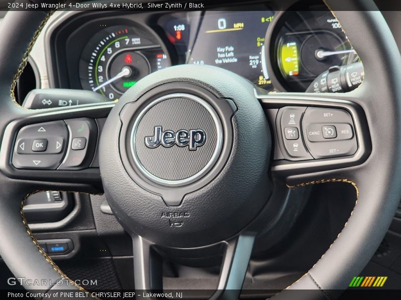 Silver Zynith / Black 2024 Jeep Wrangler 4-Door Willys 4xe Hybrid