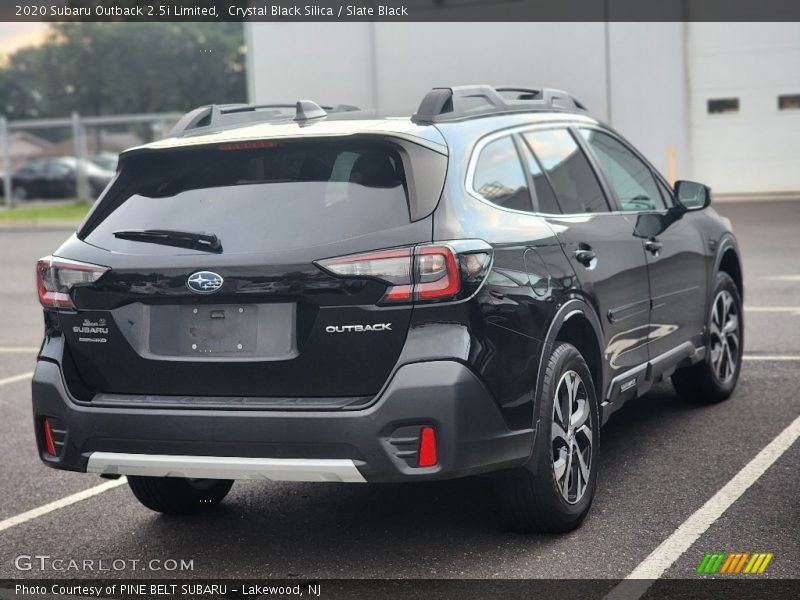 Crystal Black Silica / Slate Black 2020 Subaru Outback 2.5i Limited