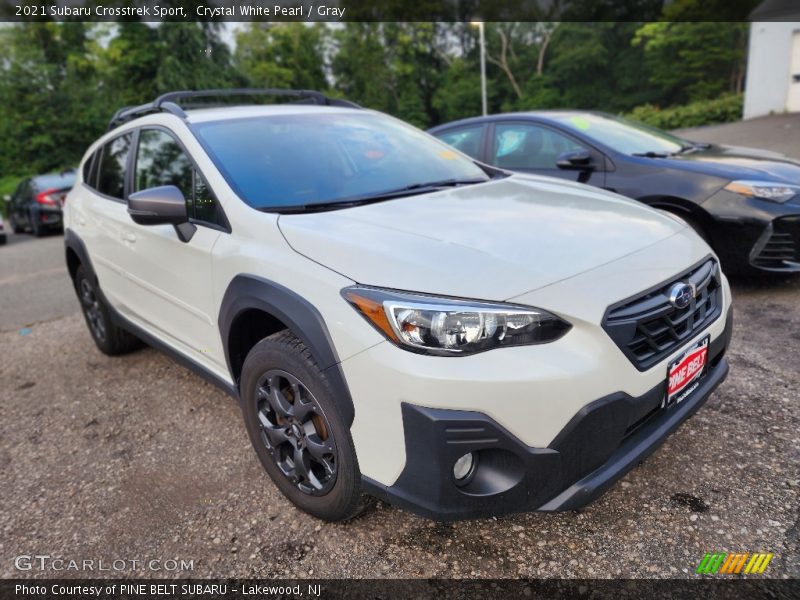 Front 3/4 View of 2021 Crosstrek Sport