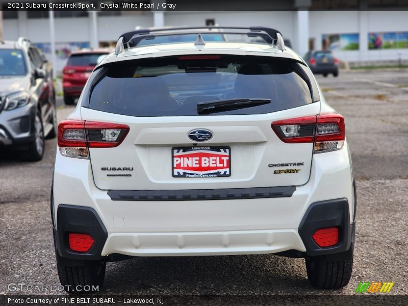 Crystal White Pearl / Gray 2021 Subaru Crosstrek Sport