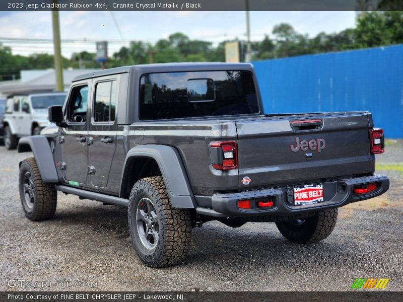 Granite Crystal Metallic / Black 2023 Jeep Gladiator Rubicon 4x4