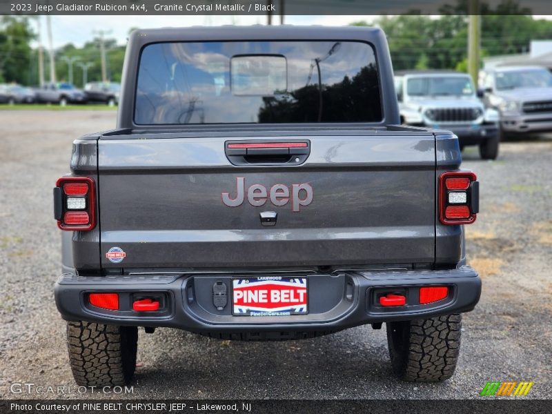 Granite Crystal Metallic / Black 2023 Jeep Gladiator Rubicon 4x4