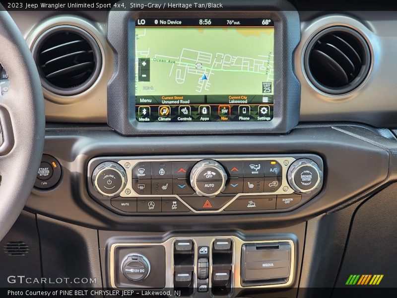 Sting-Gray / Heritage Tan/Black 2023 Jeep Wrangler Unlimited Sport 4x4