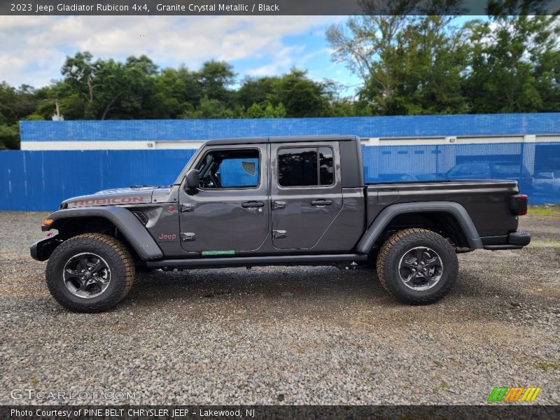 Granite Crystal Metallic / Black 2023 Jeep Gladiator Rubicon 4x4