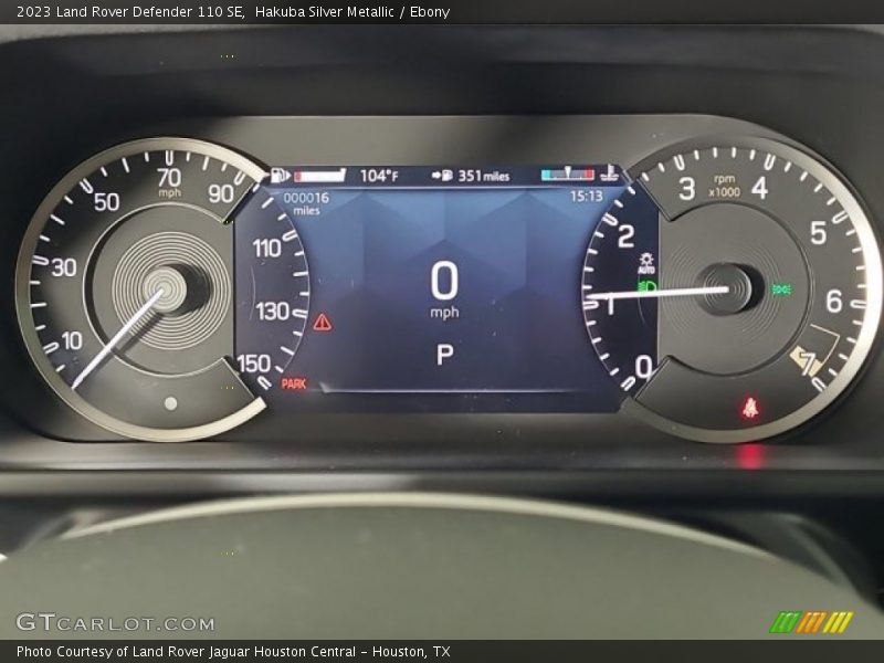  2023 Defender 110 SE 110 SE Gauges