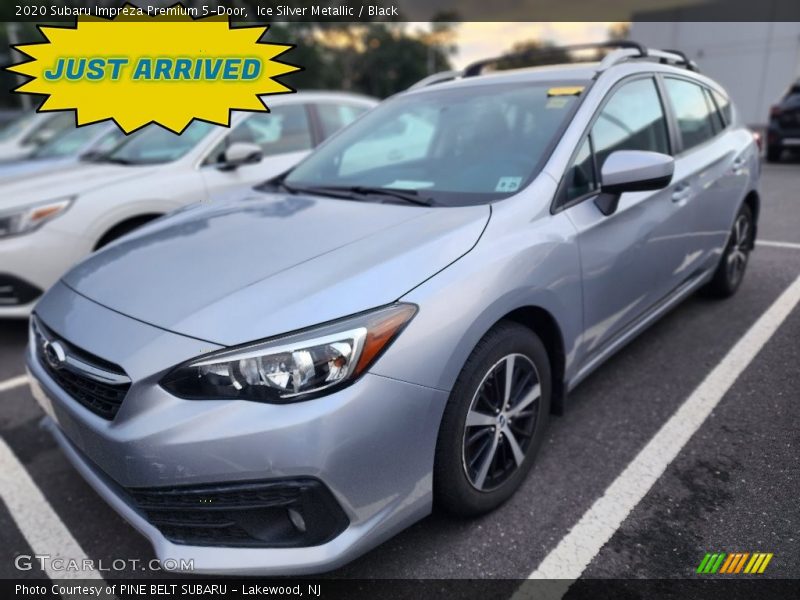 Ice Silver Metallic / Black 2020 Subaru Impreza Premium 5-Door