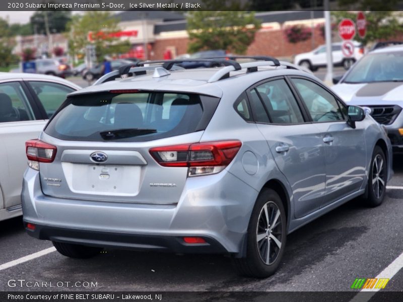 Ice Silver Metallic / Black 2020 Subaru Impreza Premium 5-Door