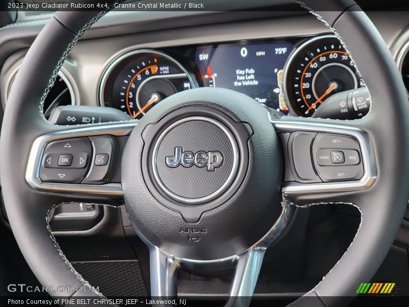  2023 Gladiator Rubicon 4x4 Steering Wheel