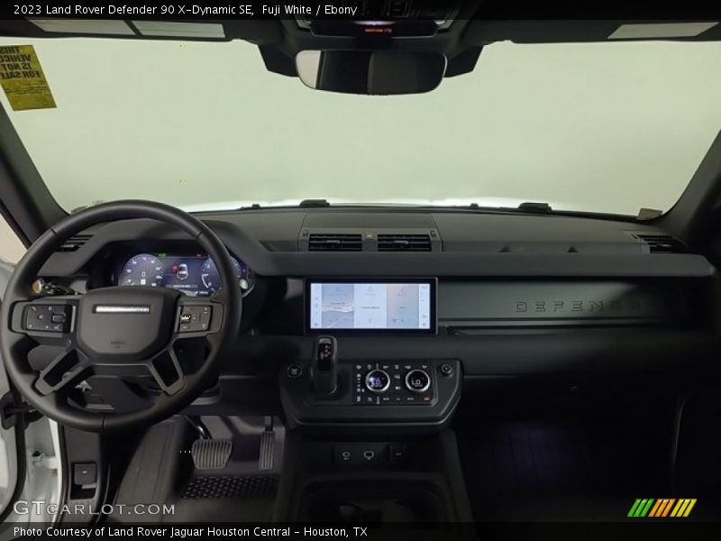 Dashboard of 2023 Defender 90 X-Dynamic SE