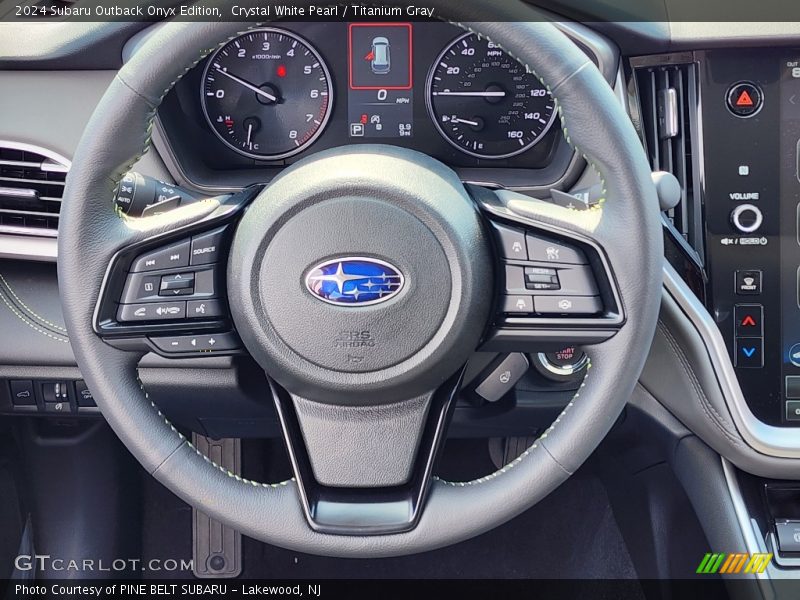  2024 Outback Onyx Edition Steering Wheel