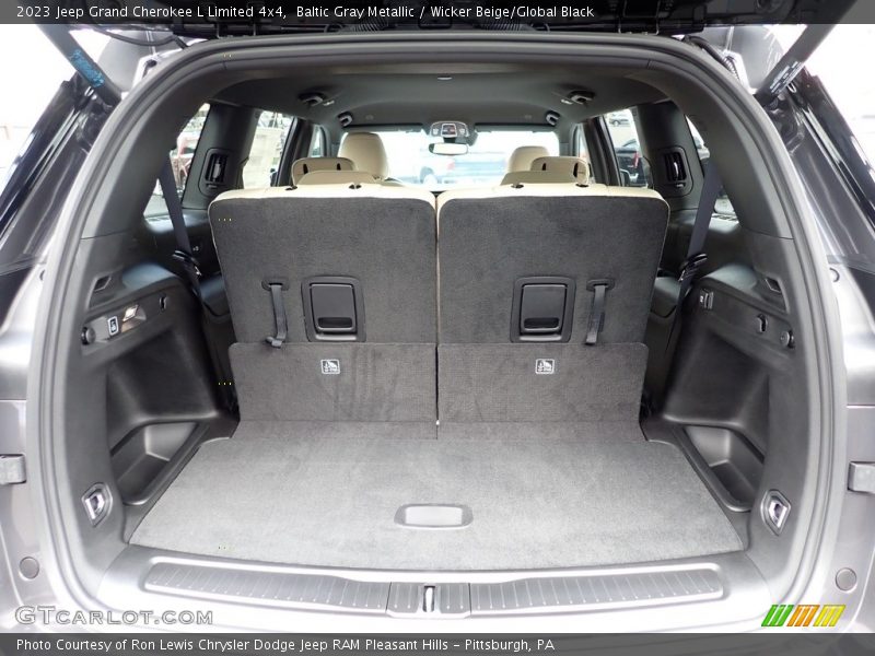 Baltic Gray Metallic / Wicker Beige/Global Black 2023 Jeep Grand Cherokee L Limited 4x4