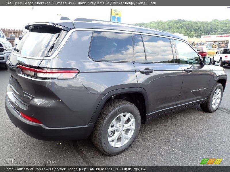 Baltic Gray Metallic / Wicker Beige/Global Black 2023 Jeep Grand Cherokee L Limited 4x4