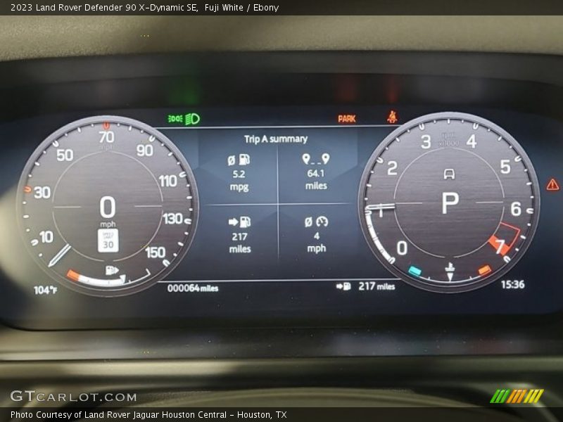  2023 Defender 90 X-Dynamic SE 90 X-Dynamic SE Gauges