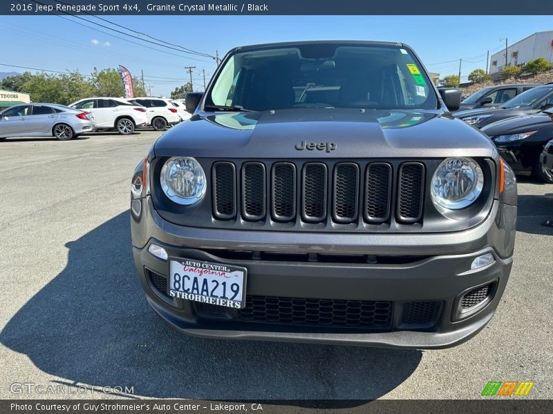 Granite Crystal Metallic / Black 2016 Jeep Renegade Sport 4x4