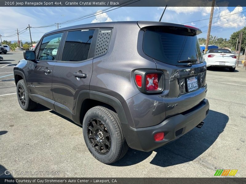 Granite Crystal Metallic / Black 2016 Jeep Renegade Sport 4x4