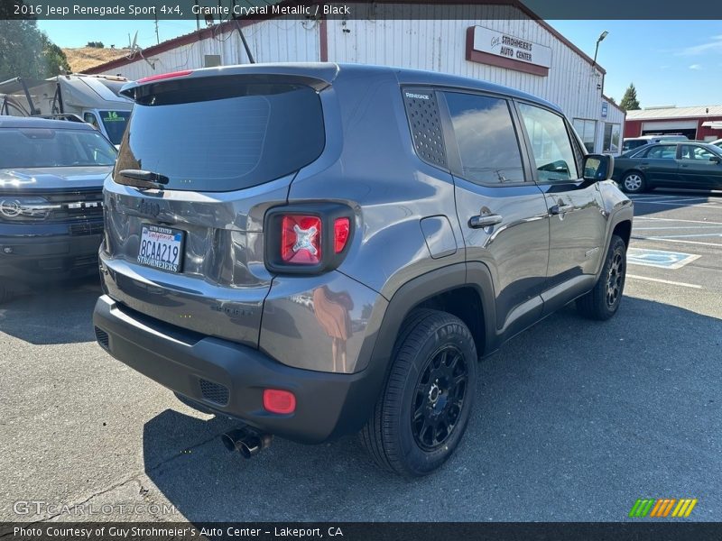 Granite Crystal Metallic / Black 2016 Jeep Renegade Sport 4x4